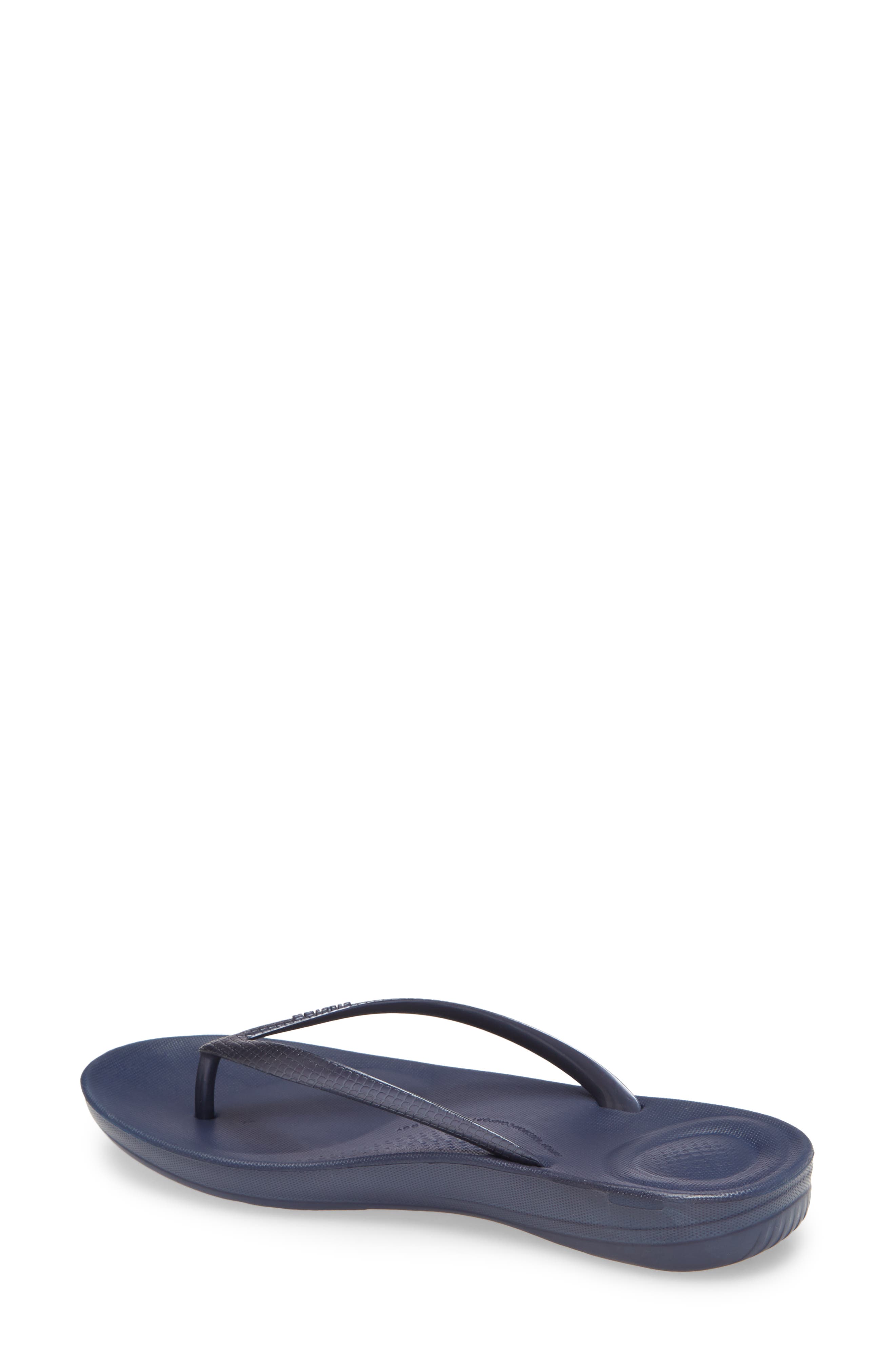 iQushion Flip Flop, Alternate, color, MIDNIGHT NAVY/ BLUE