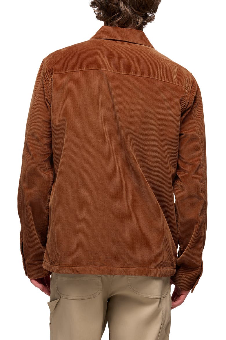 Ridgecrest Organic Cotton Corduroy Chore Coat, Alternate, color, TAWNY