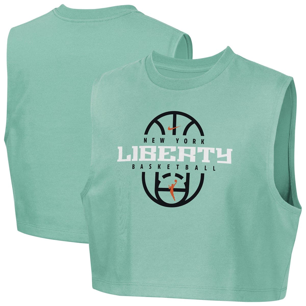 Nike Girls Youth Nike Mint New York Liberty 2026 Authentic Practice ...
