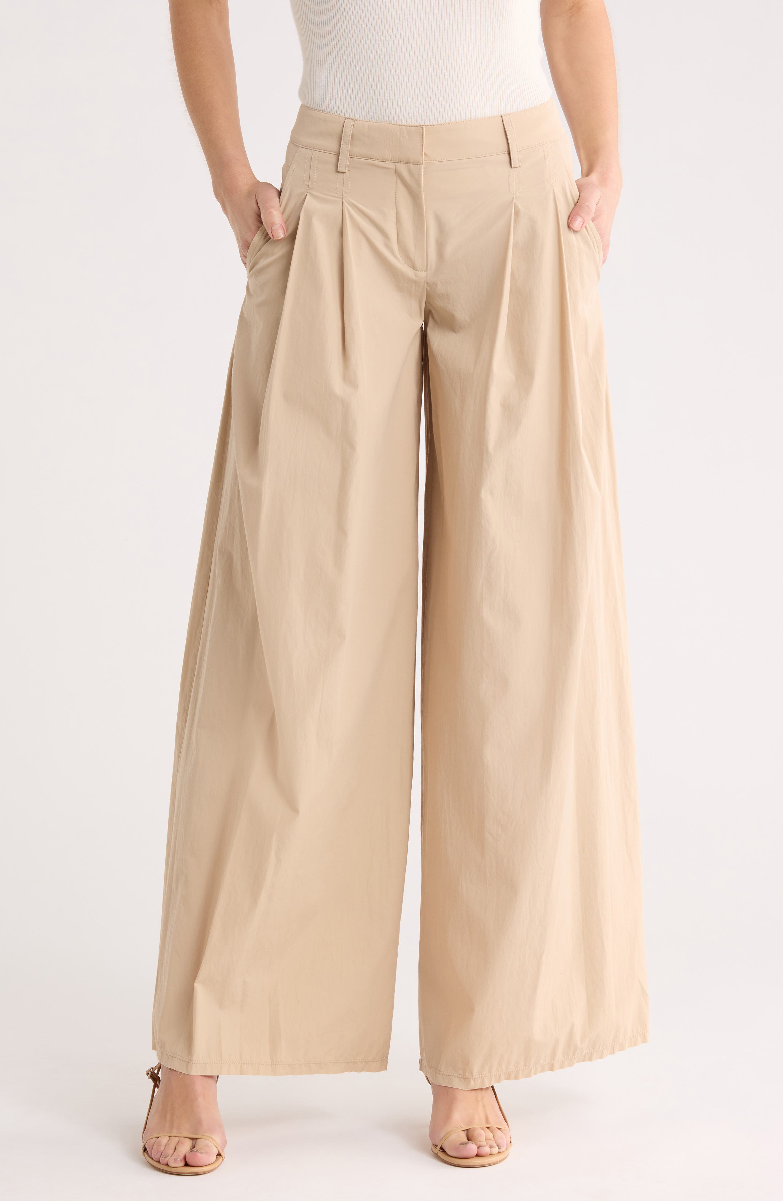 TWP New Didi Pleated Front Wide Leg Pants