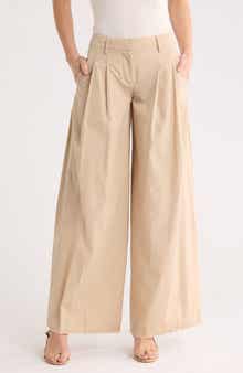 TWP New Didi Pleated Front Wide Leg Pants