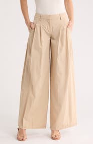 TWP New Didi Pleated Front Wide Leg Pants