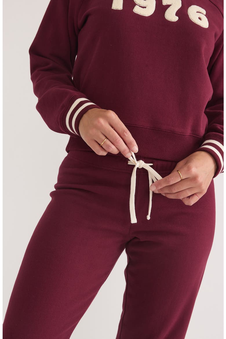 Anytime Sweatpants, Alternate, color, CRIMSON
