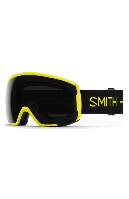 Smith Proxy Snow Goggles In High Voltage/sun Black