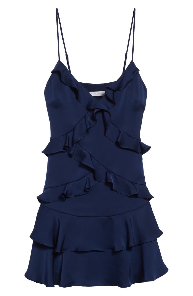 Ramy Brook Maria Ruffle Detail Minidress, Alternate, color, 