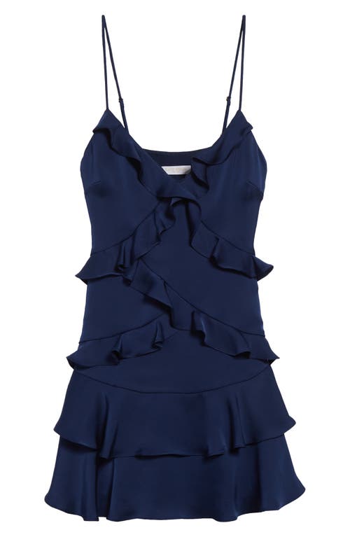 Ramy Brook Maria Ruffle Detail Minidress
