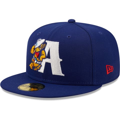 Men's New Era Royal Amarillo Sod Poodles Authentic Collection 59FIFTY Fitted Hat