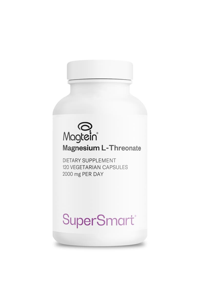 SuperSmart Magnesium L-Threonate 2000mg, Main, color, NO COLOR