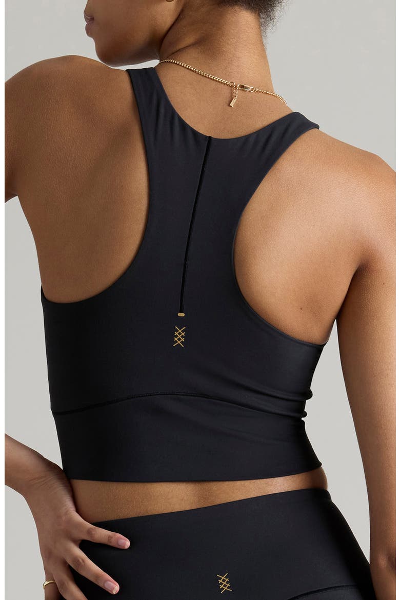 Revive Longline Bra, Alternate, color, BLACK