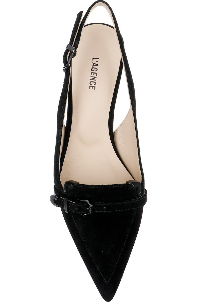 L'AGENCE Brigitte Slingback Kitten Heel Pump, Alternate, color,