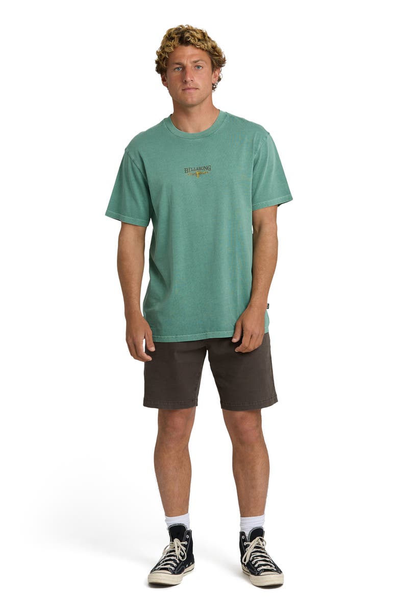 Billabong Pure Intentions Graphic T-Shirt, Alternate, color, Sea Green