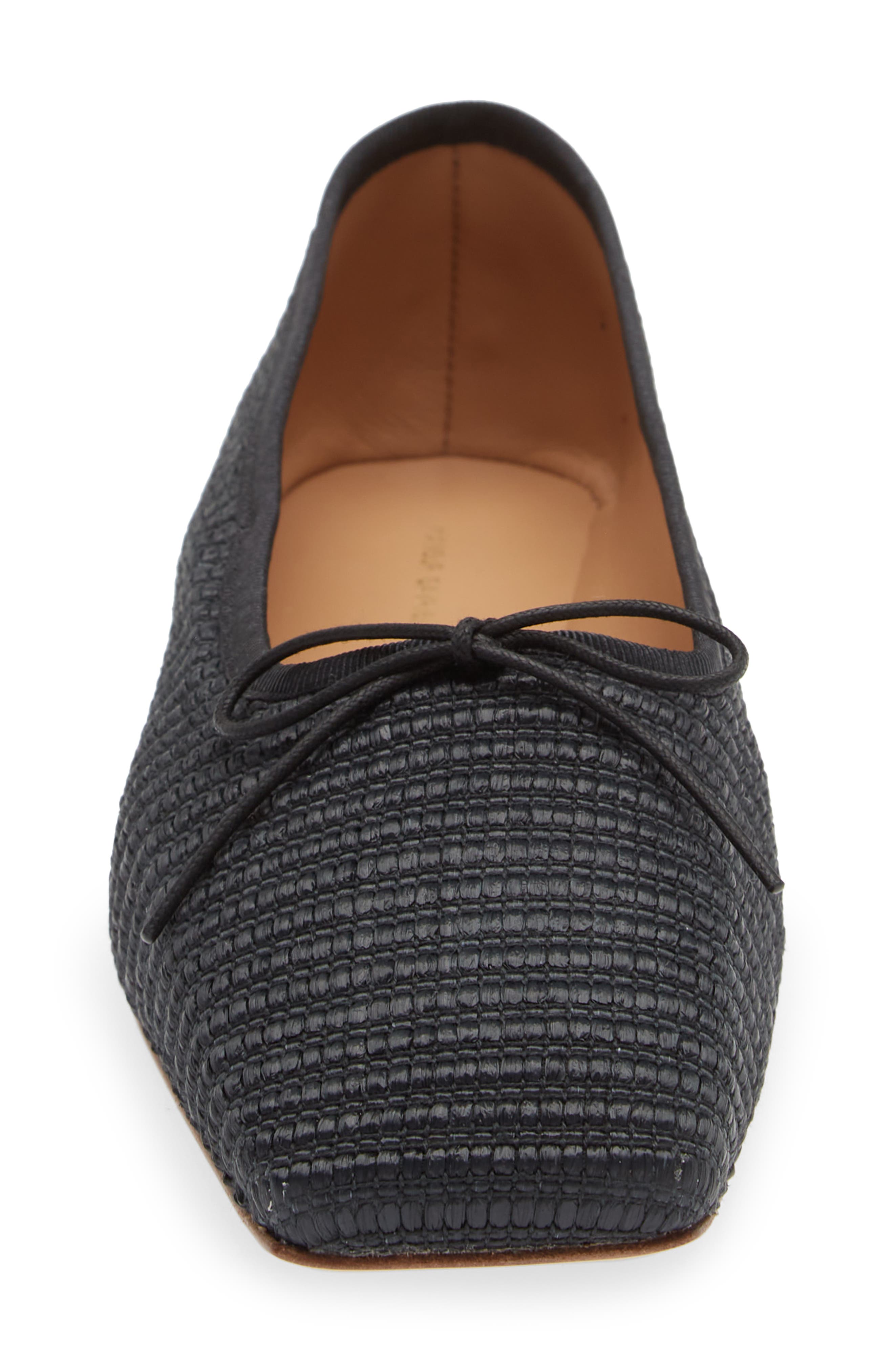 Mansur Gavriel Square Toe Ballerina Flat, Alternate, color, 