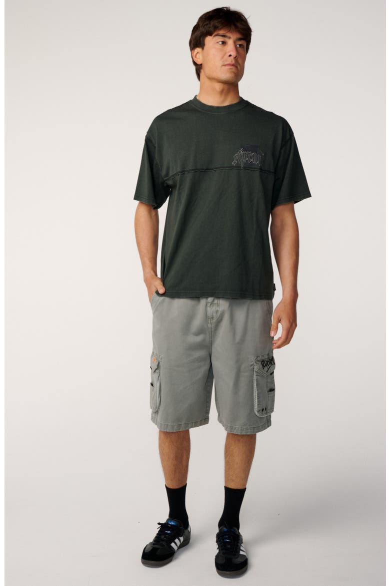Archive Rota Logo T-Shirt, Alternate, color, WASHED BLACK