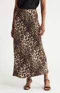 JASON WU Printed Maxi Bias Skirt