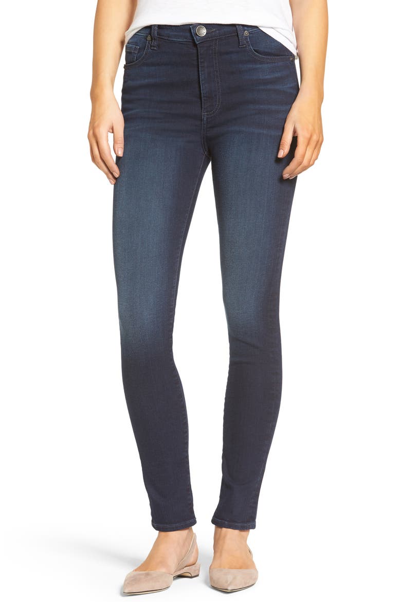 Mia High Waist Skinny Jeans, Main, color, PACABLE