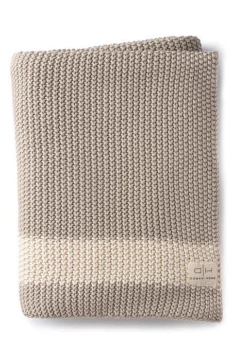 Pale Whisper Throw Blanket