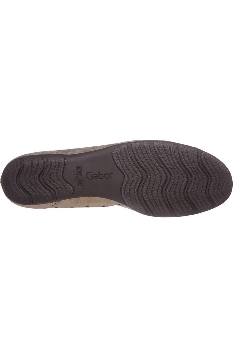 Gabor Perforated Ballet Flat, Alternate, color,