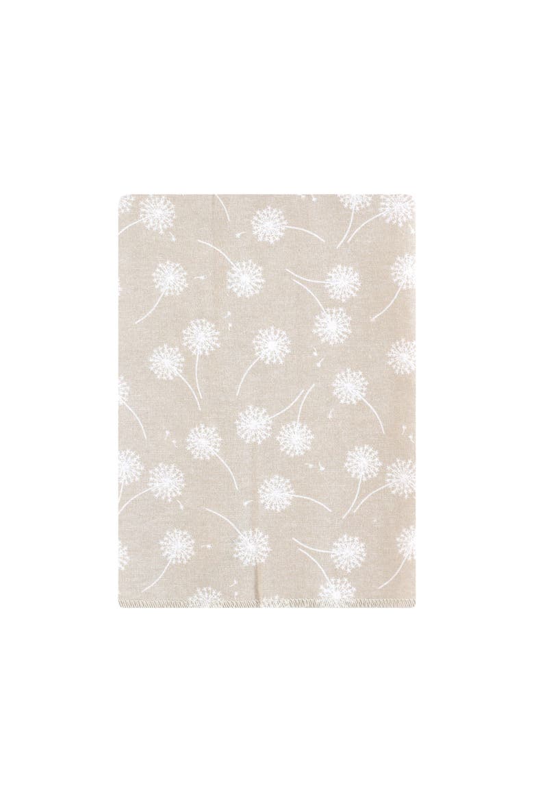 Absorbent Cotton-Poly Flannel Burp Cloths 12-Count, Alternate, color, Dandelion Wish