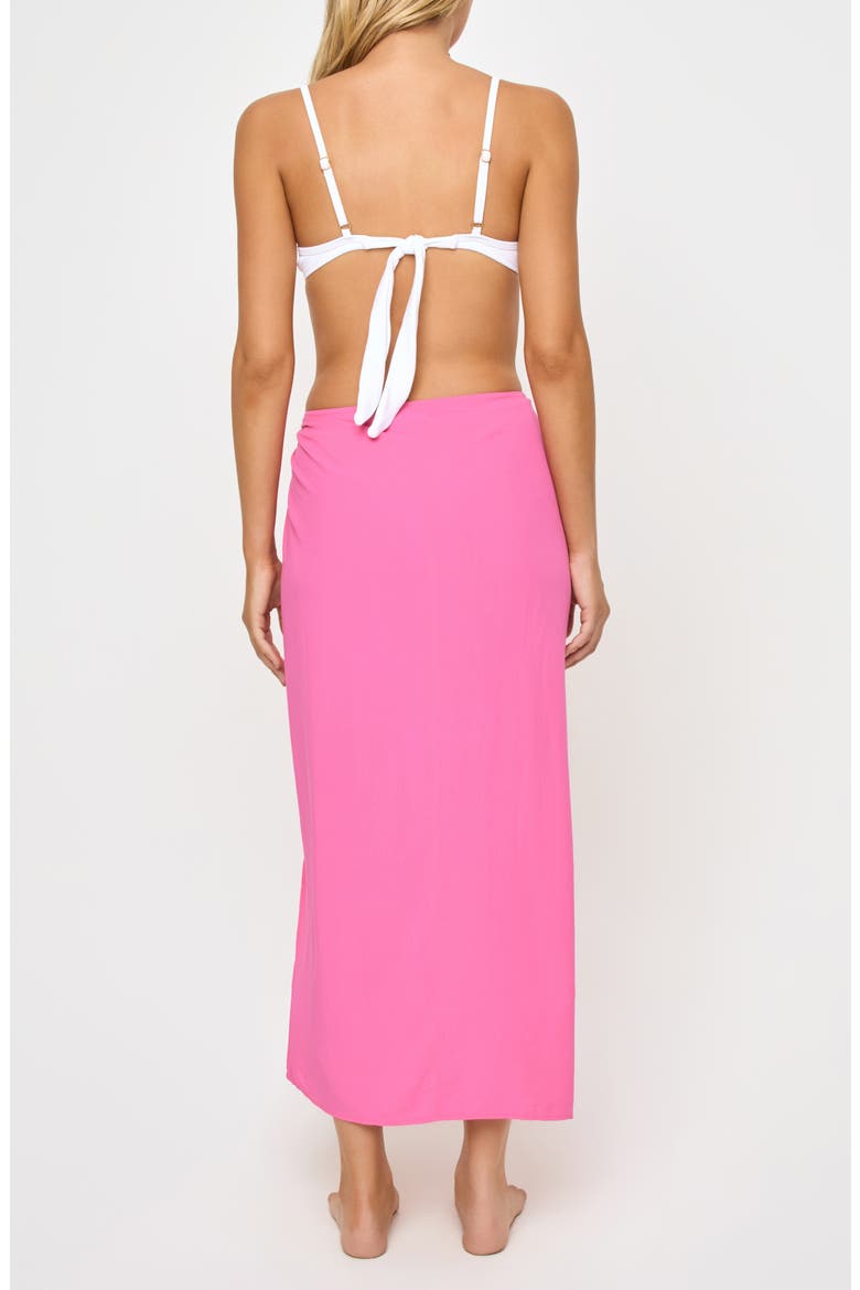 Portela Cover-Up Sarong, Alternate, color, BUBBLEGUM PINK