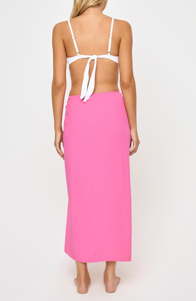 LSPACE Portela Cover-Up Sarong, Alternate, color, Bubblegum Pink