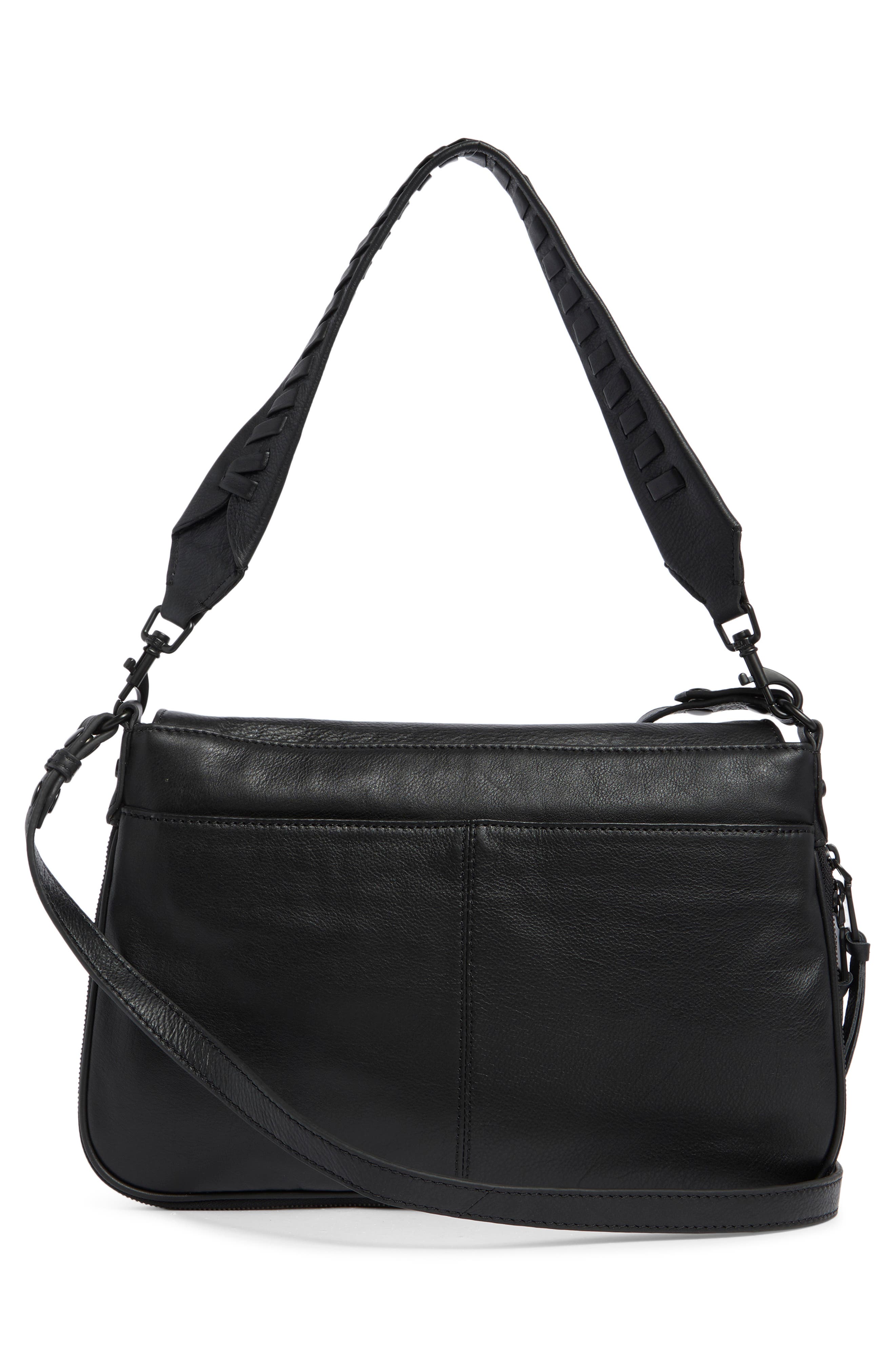 AIMEE Ripley Convertible Crossbody Bag, Alternate, color, Black W Black
