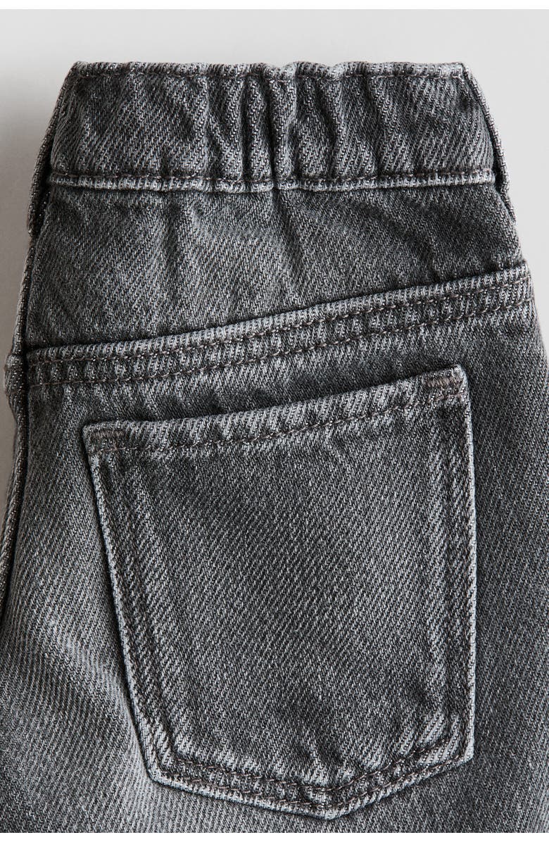 H&M Denim Shorts, Alternate, color, Dark Gray