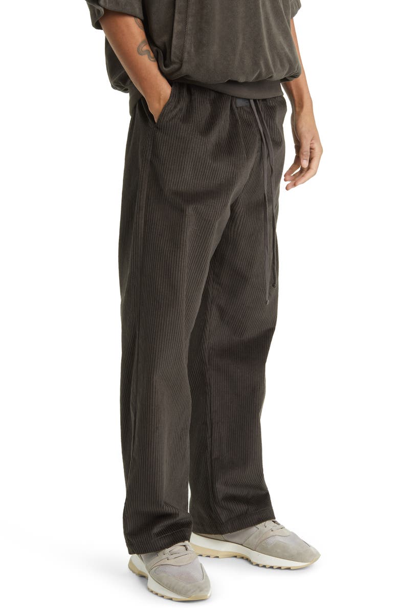 Fear of God Essentials Relaxed Cotton Corduroy Trousers, Alternate, color, 