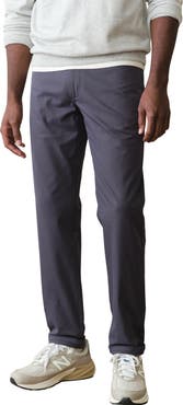 Marine Layer The Five-Pocket Undercover Slim Straight Leg Tech Pants