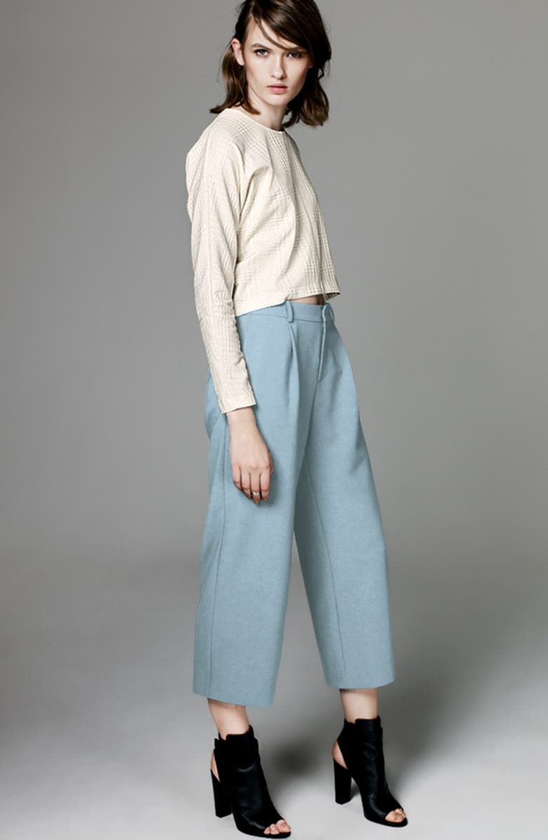 Chelsea28 Wide Leg Crop Pants, Main, color, 