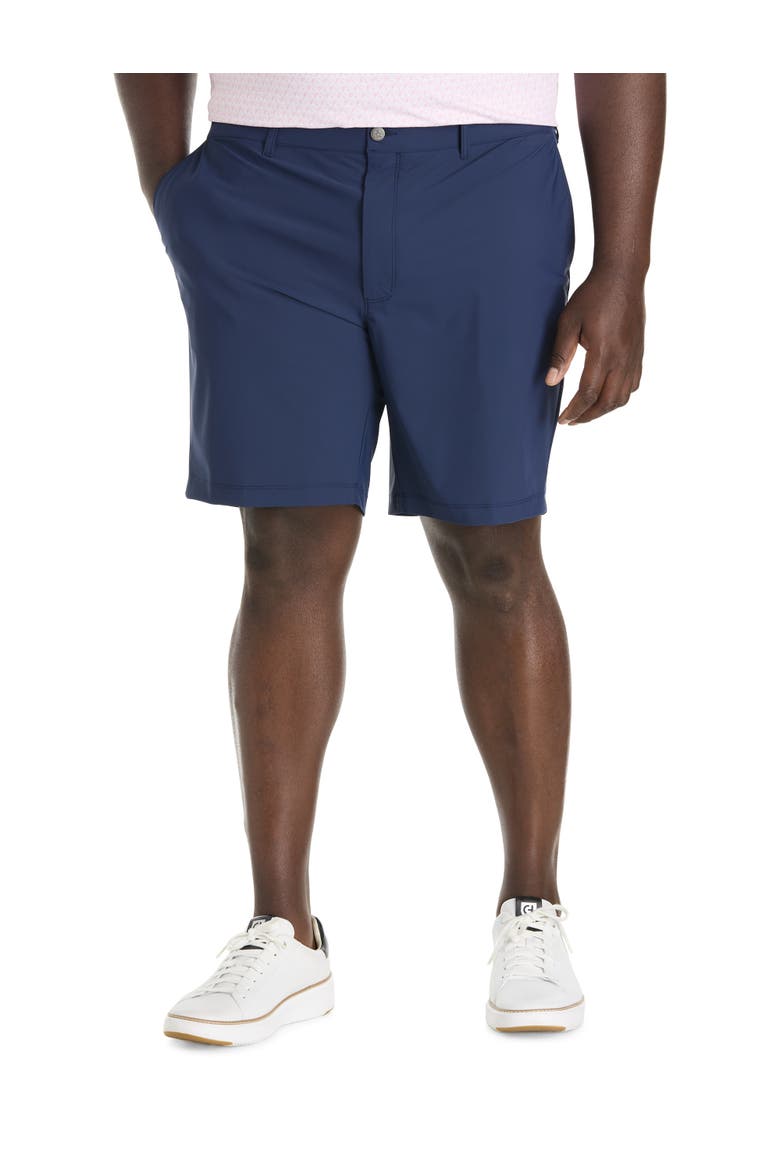 Big & Tall Performance Shorts, Main, color, BLACK IRIS