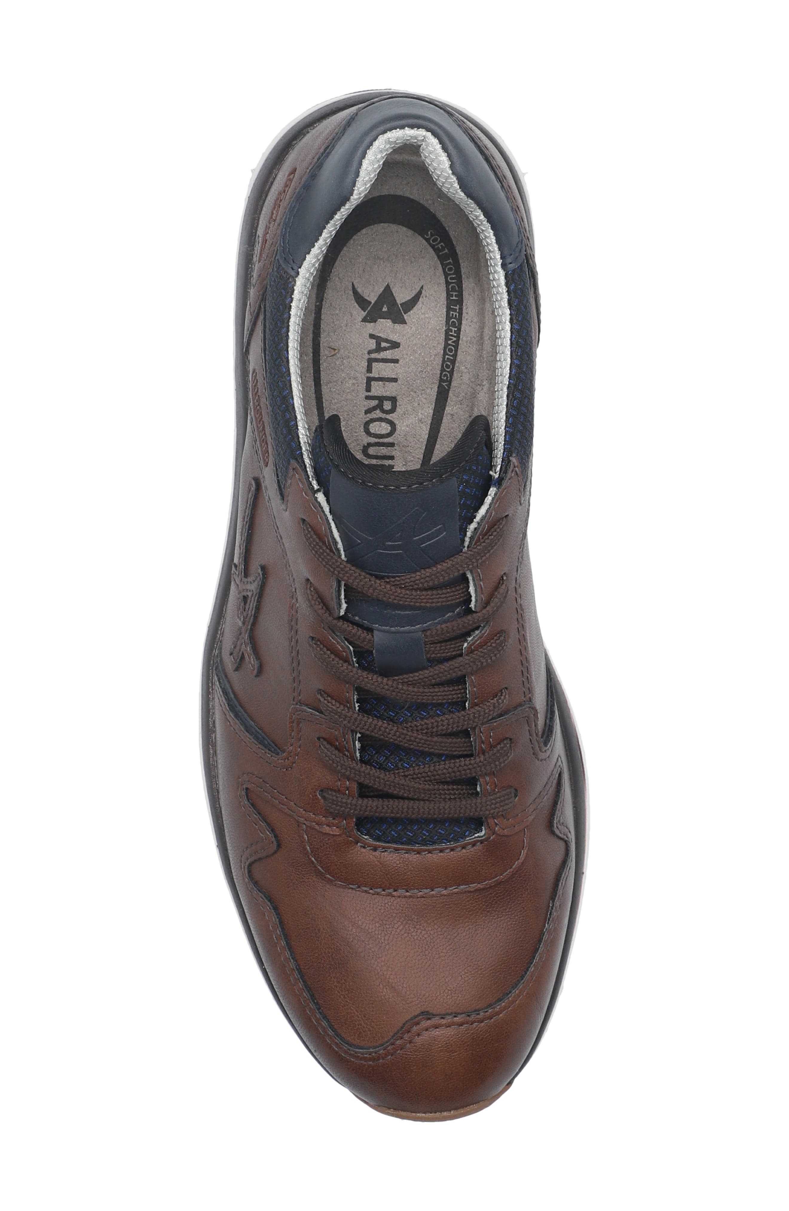 El Paso Sneaker, Alternate, color, BRANDY WAX