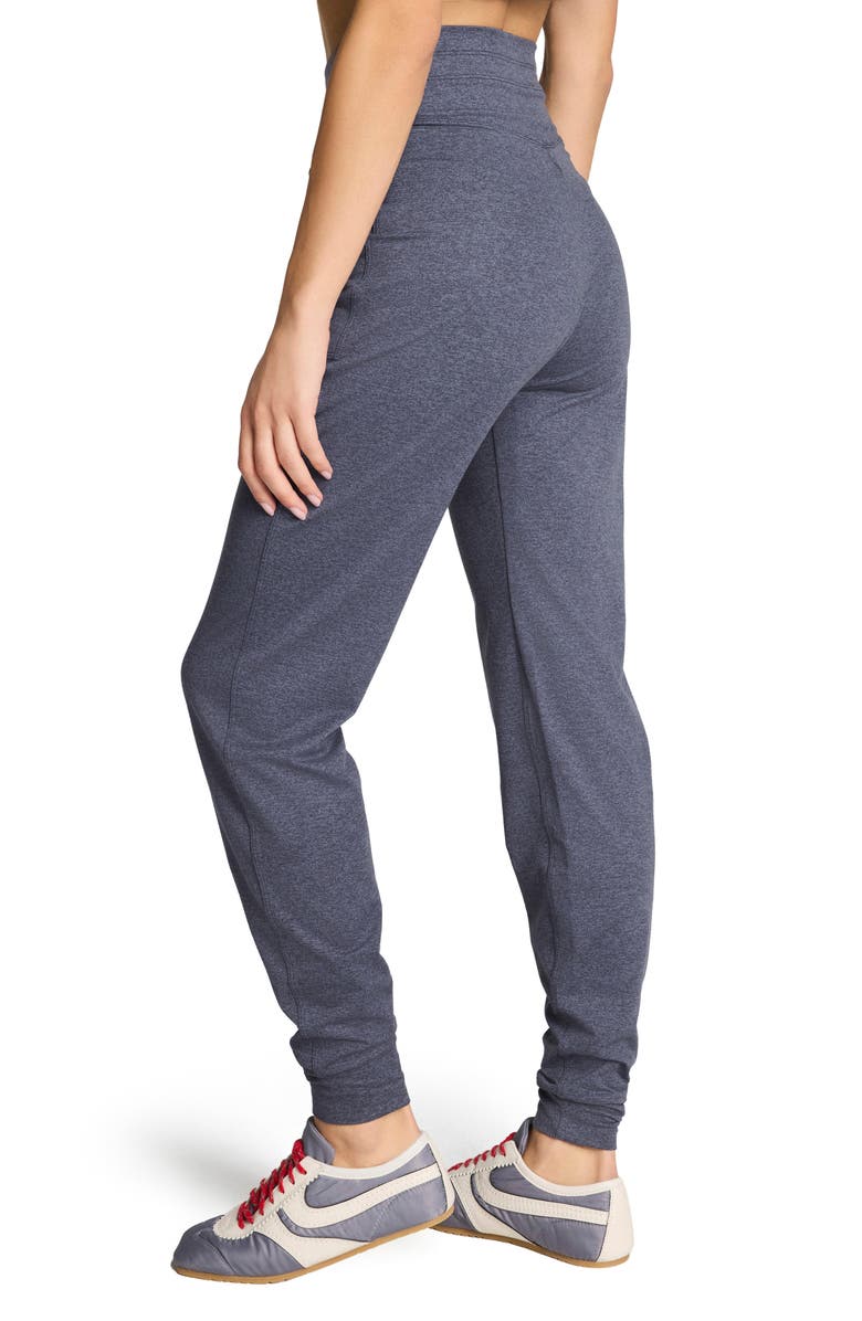 SPANX<sup>®</sup> SoftStretch Slim High Waist Drawstring Joggers, Alternate, color, Dark Pewter