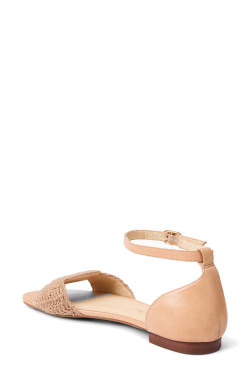Jack Rogers Laurin Ankle Strap Sandal In Toast/toast Nap