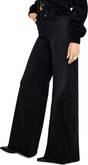 SoftTech Good Waist High Waist Palazzo Jeans