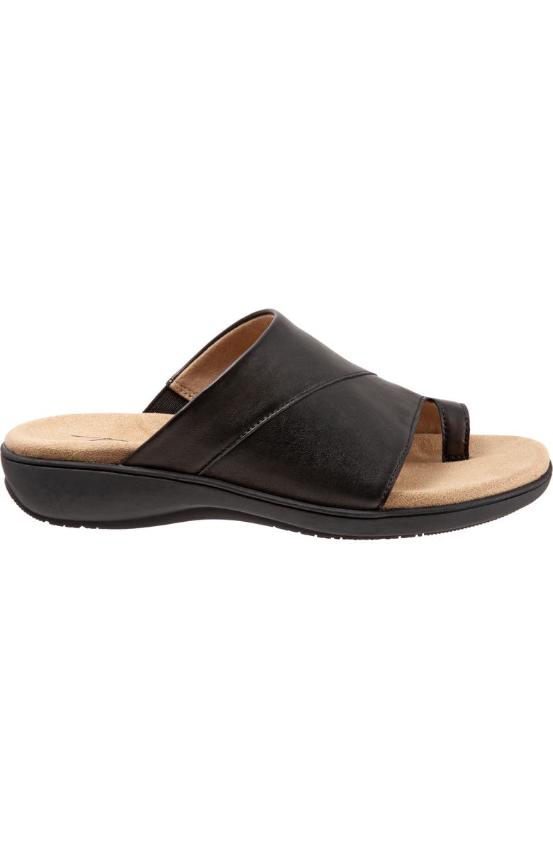 Trotters Regina Slide Sandal, Alternate, color, Black