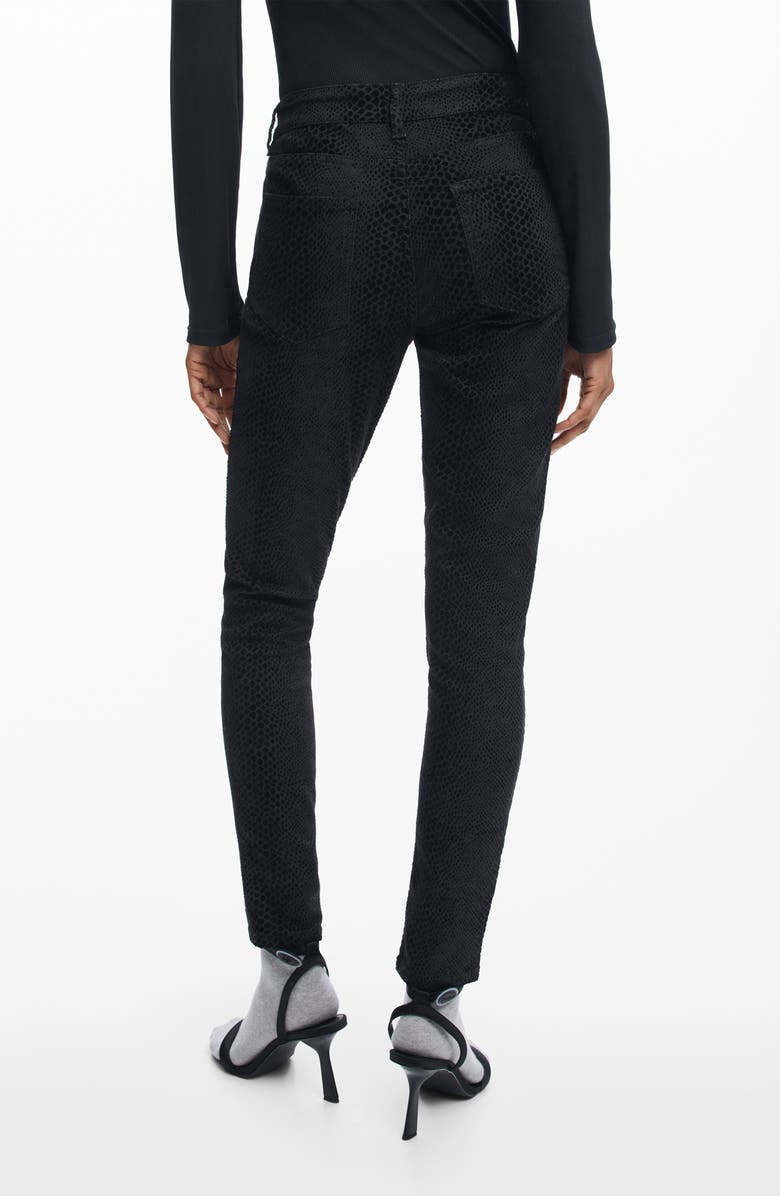 Desigual Elba Straight Leg Jeans, Alternate, color, 