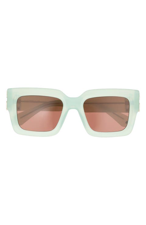 52mm Mystic Square Sunglasses
