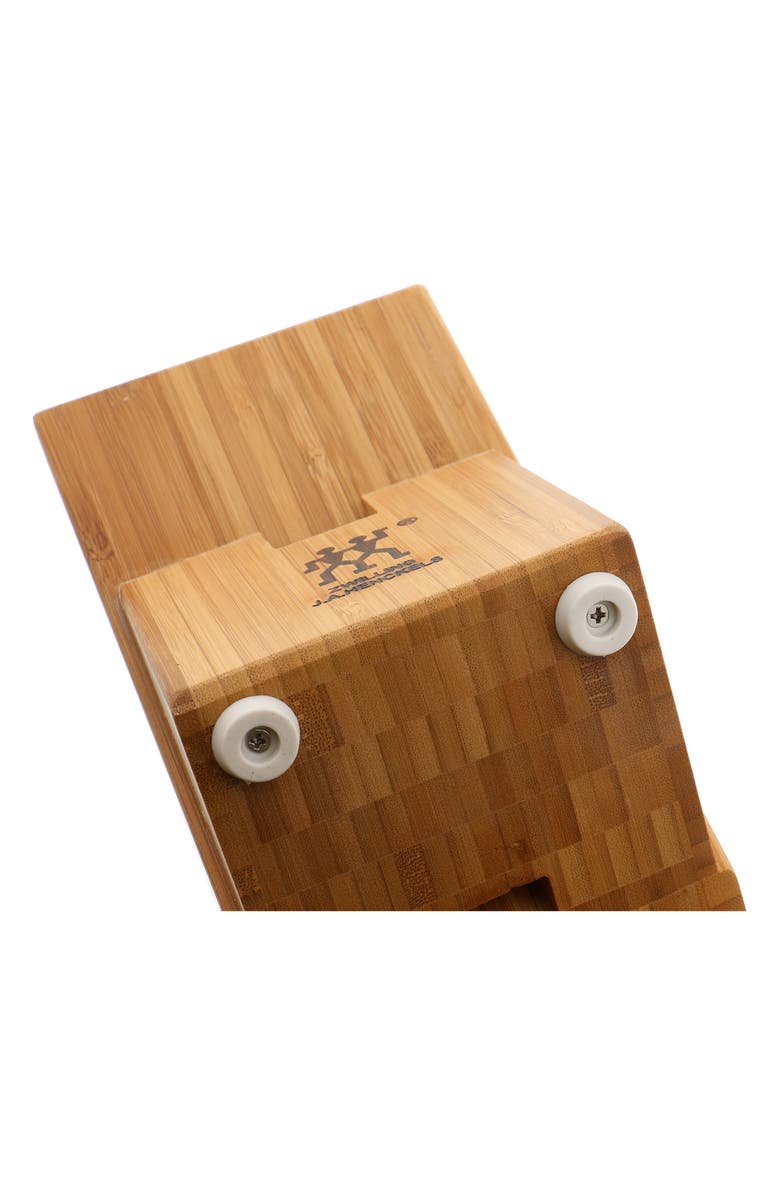ZWILLING Pro 10-Piece Knife Bamboo Wood Block, Alternate, color, Bamboo