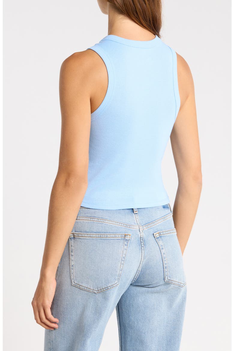 Cotton Graphic Crop Tank, Alternate, color, BABY BLUE