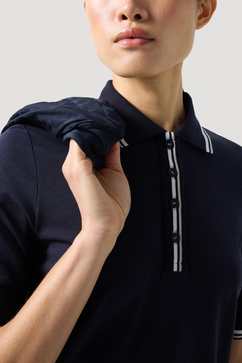 Funktons Polo Shirt Elenor, Alternate, color, Navy blue