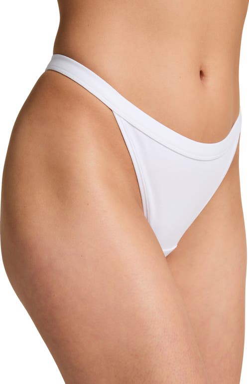Hunkemoller Hunkemöller Cotton Thong In White