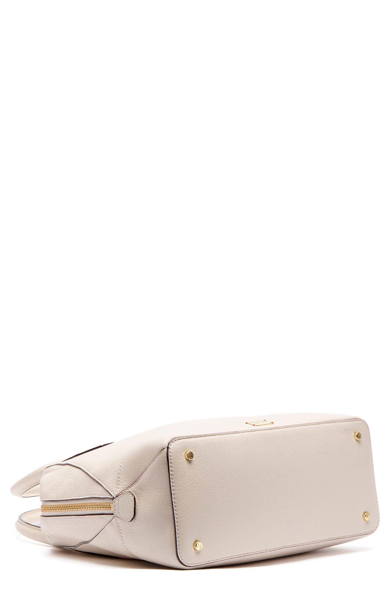 Frances Valentine Abby Leather Satchel, Alternate, color, 