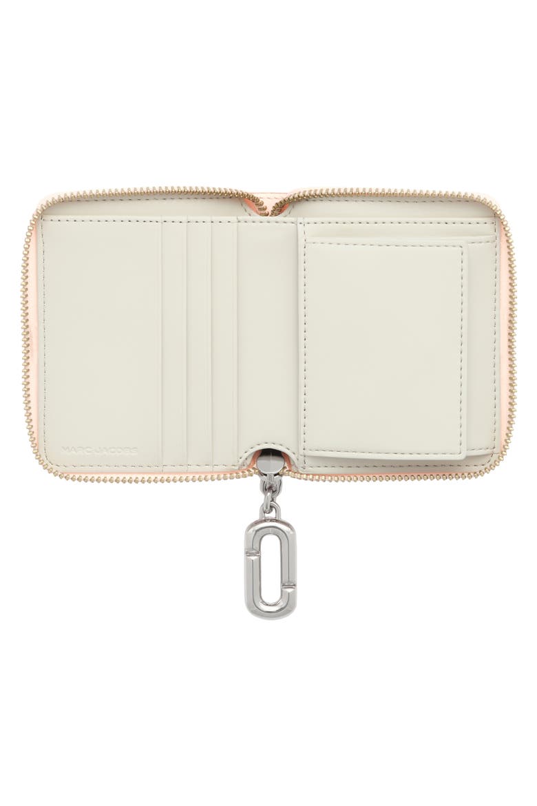 The Scene Slim Compact Wallet, Alternate, color, POWDER PINK