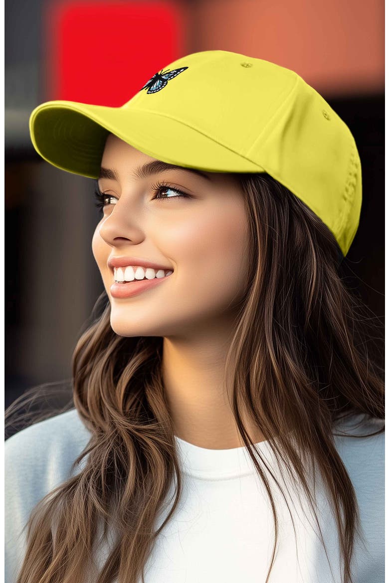 Butterfly Hat, Alternate, color, Yellow