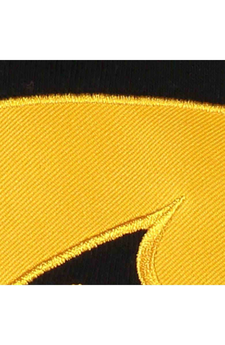 STADIUM ATHLETIC Women's Stadium Athletic Black Iowa Hawkeyes Big Logo Pullover Hoodie, Alternate, color, 