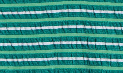 PACSUN PACSUN EMILY STRIPE HIGH LEG SCOOP BIKINI BOTTOMS