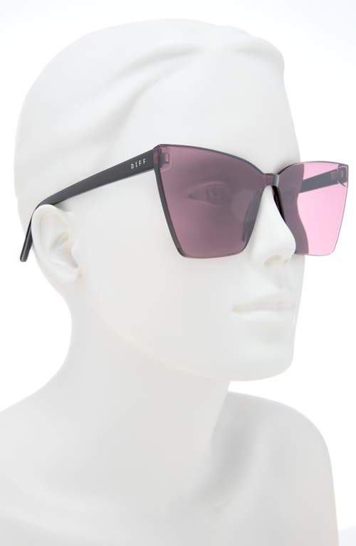 Diff Billie Xl 54mm Square Sunglasses In Black