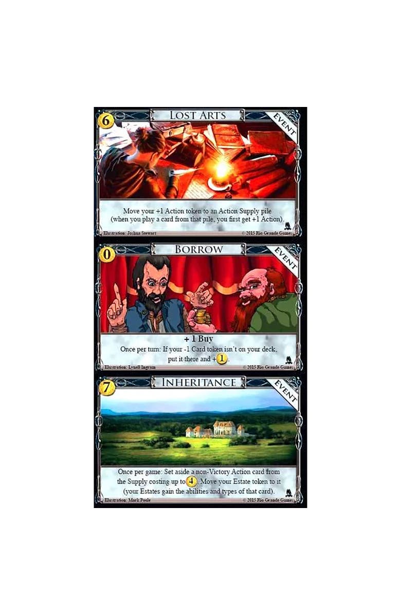 Rio Grande Games Dominion Adventures Board Game, Alternate, color, Multicolored