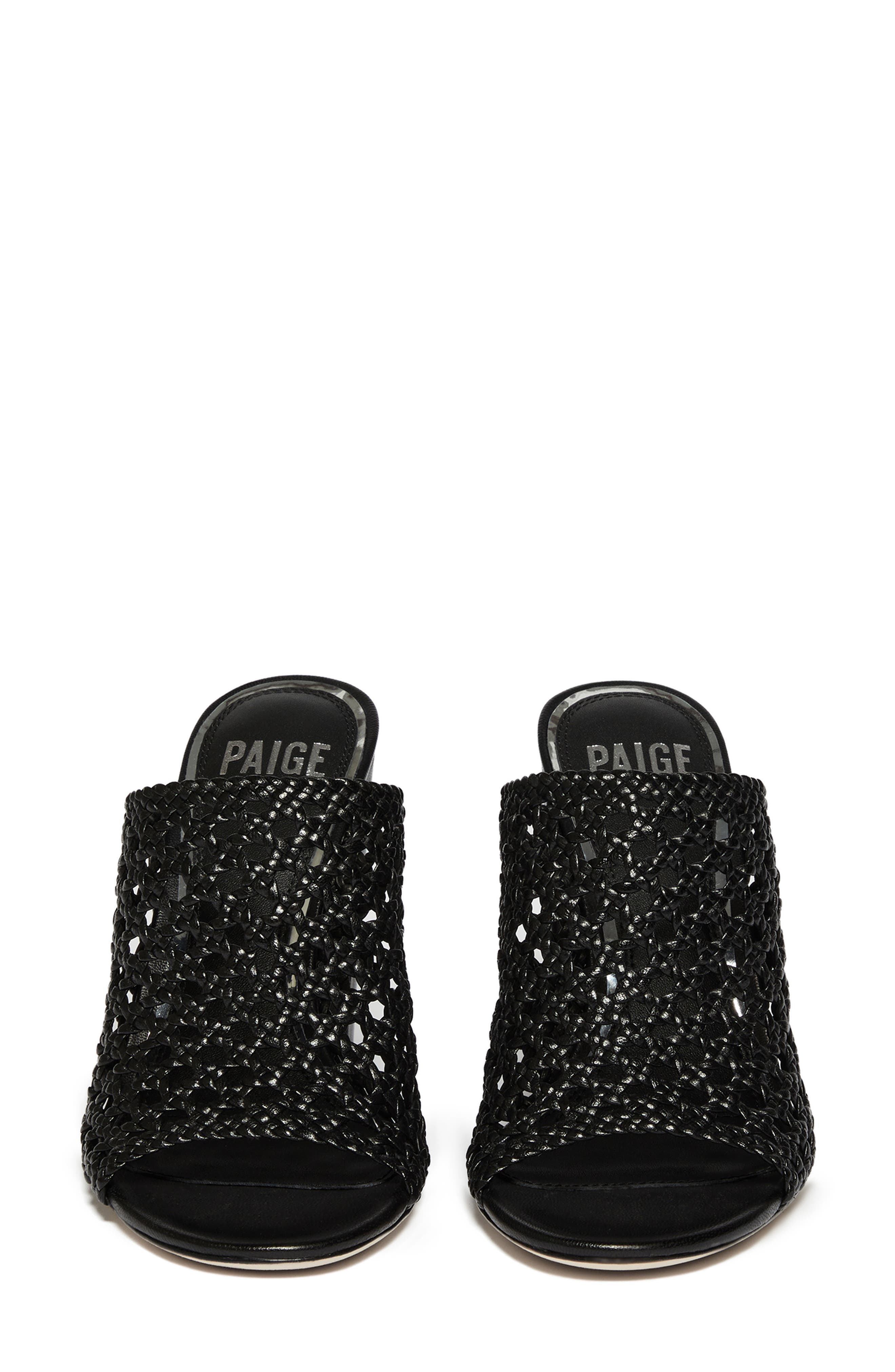 PAIGE Shay Woven Slide Sandal, Alternate, color, 