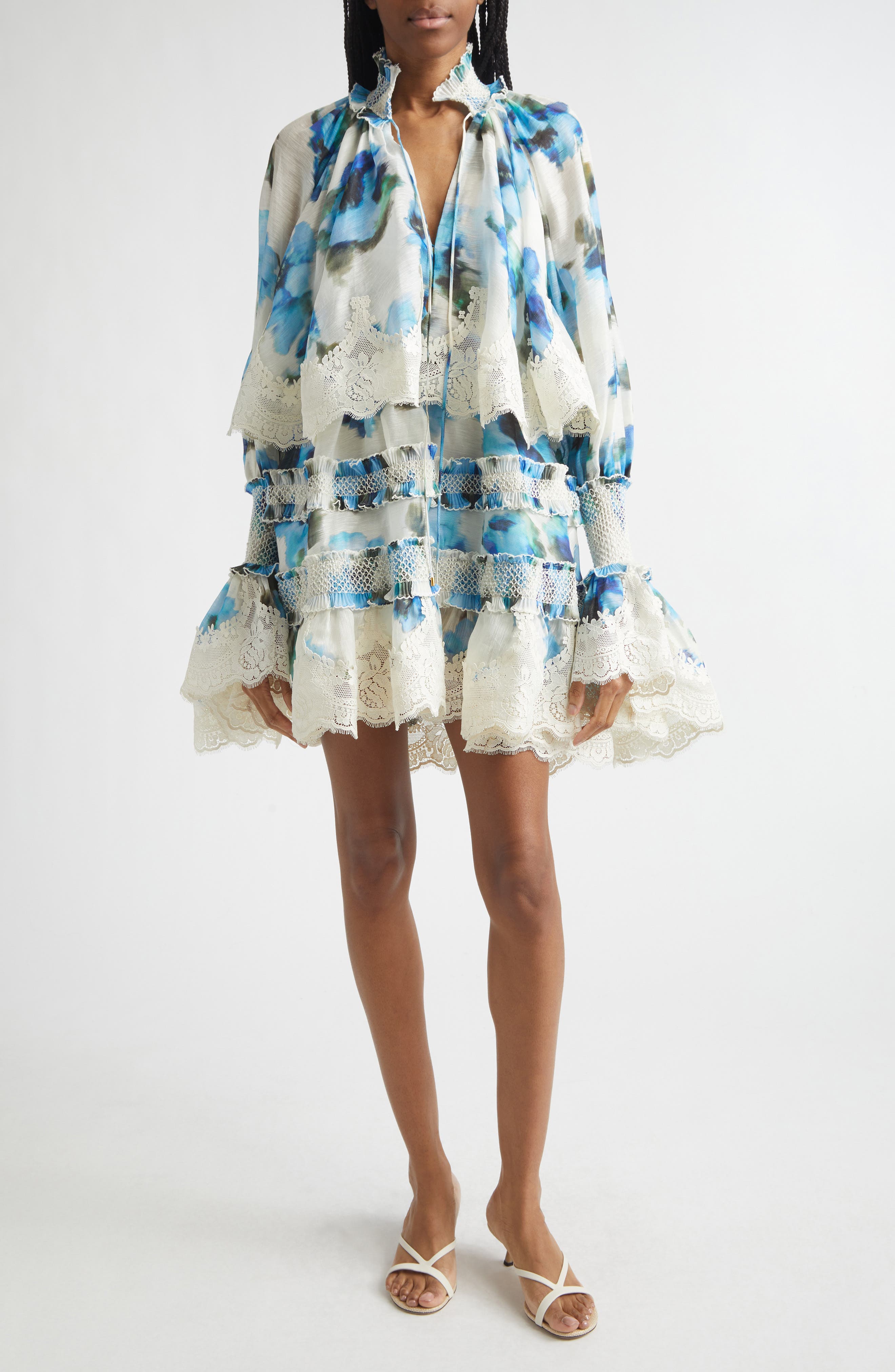 Alchemy Shirred Minidress